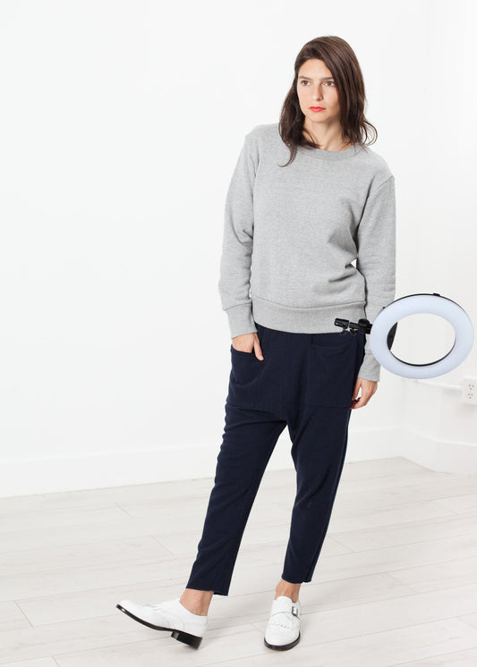 Loopwheeler Sweatshirt in Grey
