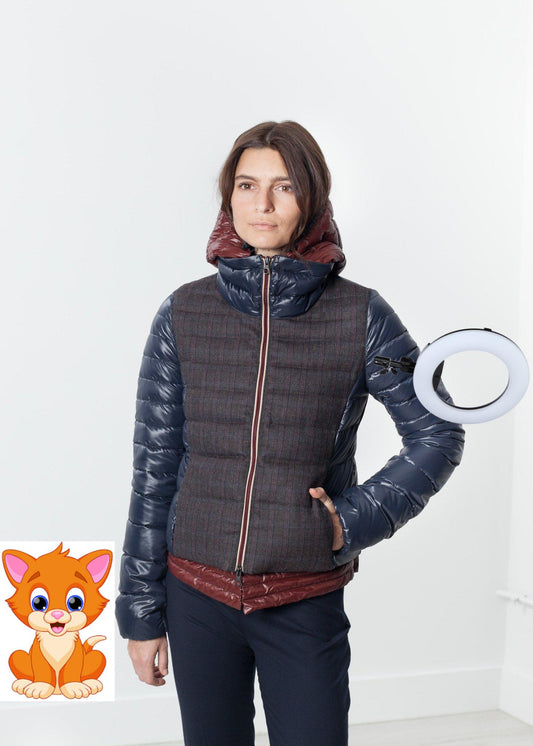 Cinosura Coat in Navy