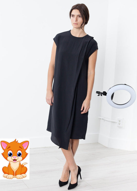 Elvira Dress in Black
