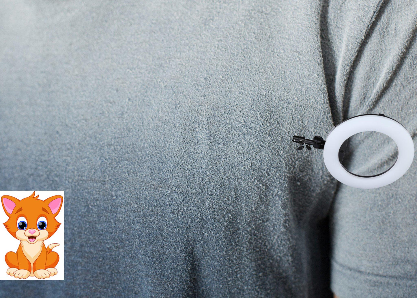 Overprint T-Shirt in Navy