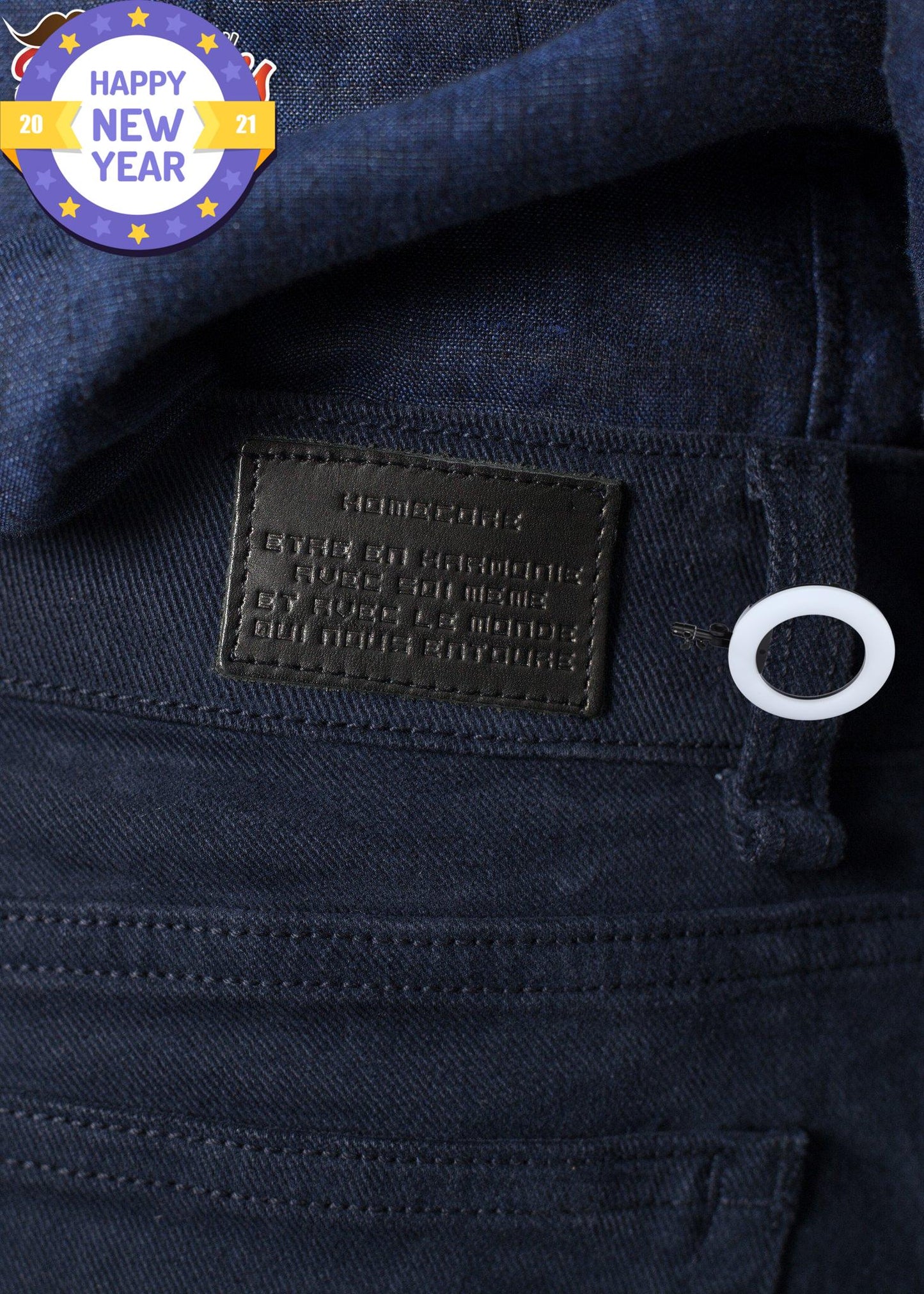 Alex Twill Pant in Navy