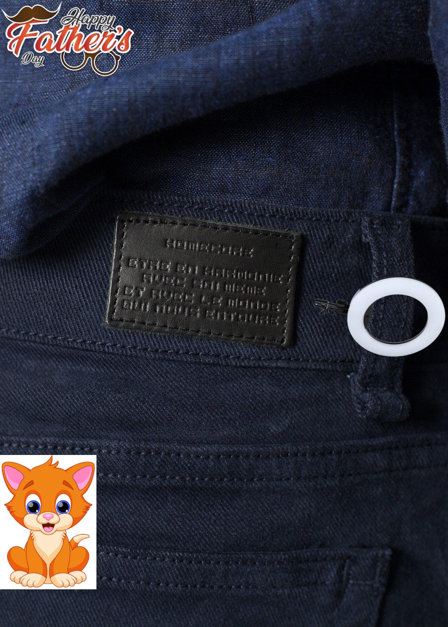 Alex Twill Pant in Navy