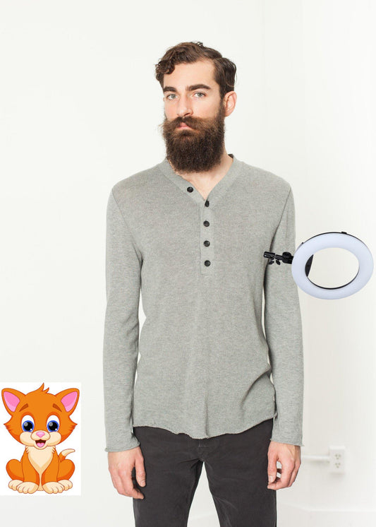 Garbo Henley in Grey
