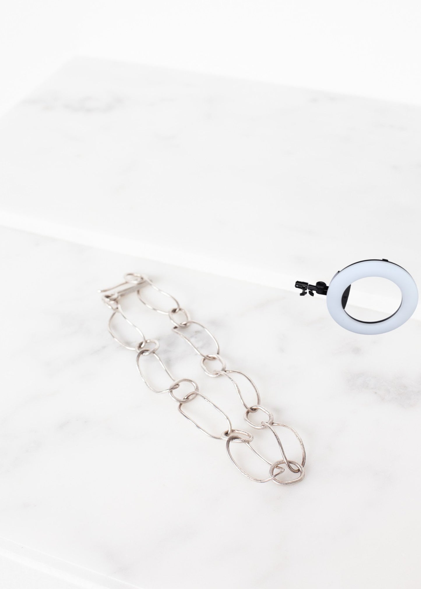 Bracelet 70 in Burnished Silver