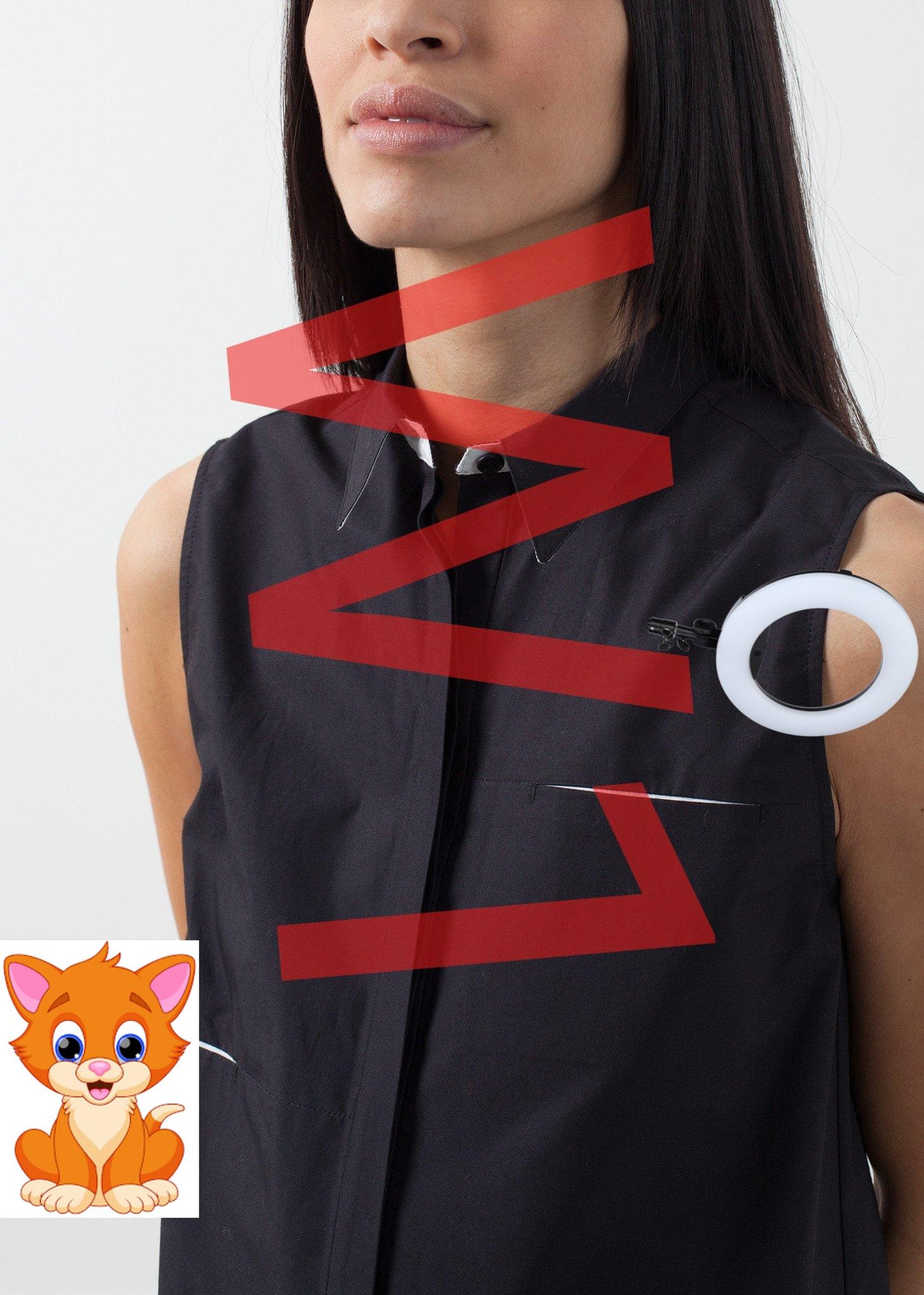 Sleeveless Hidden Pocket Dress