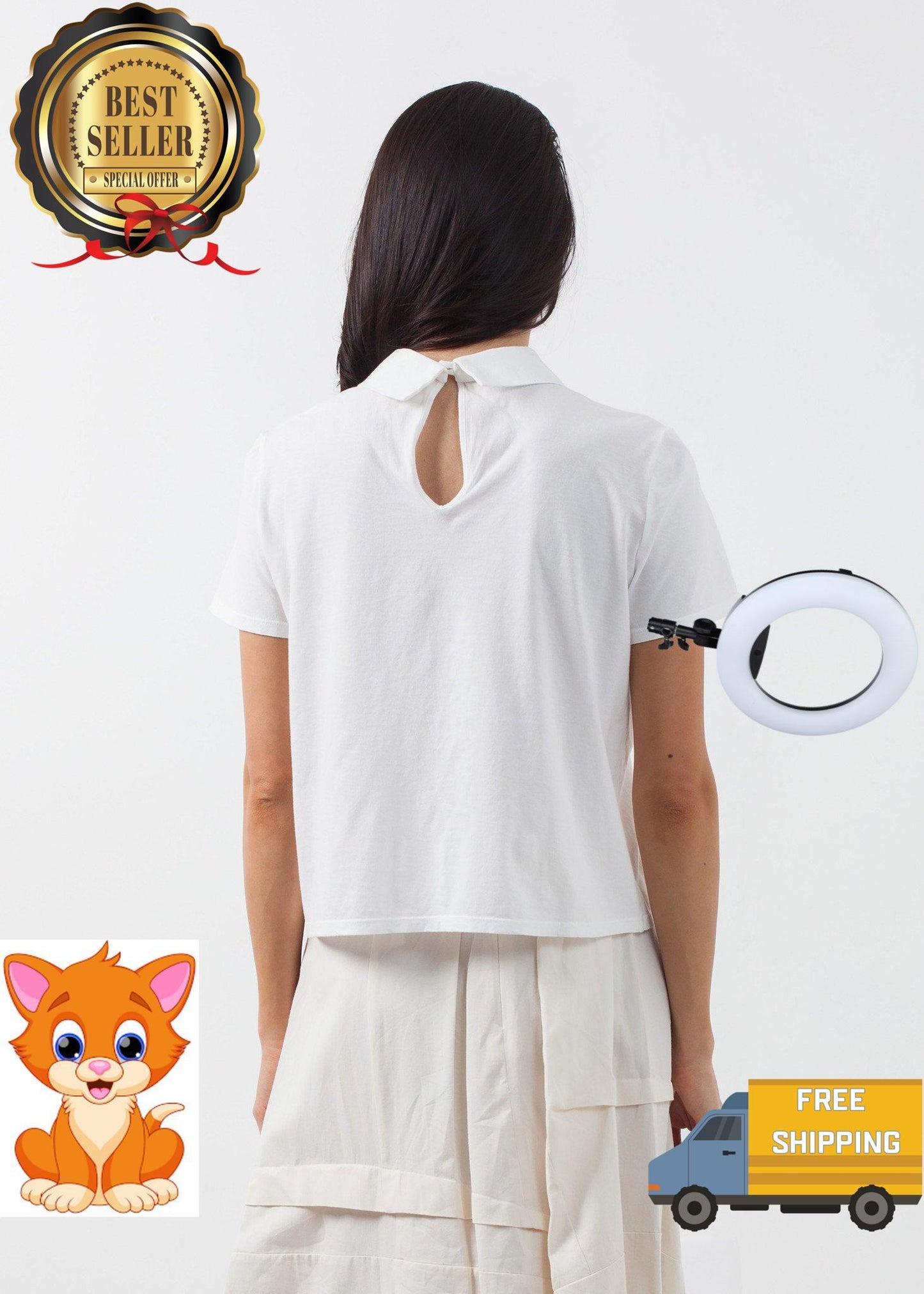 Double Collar Blouse