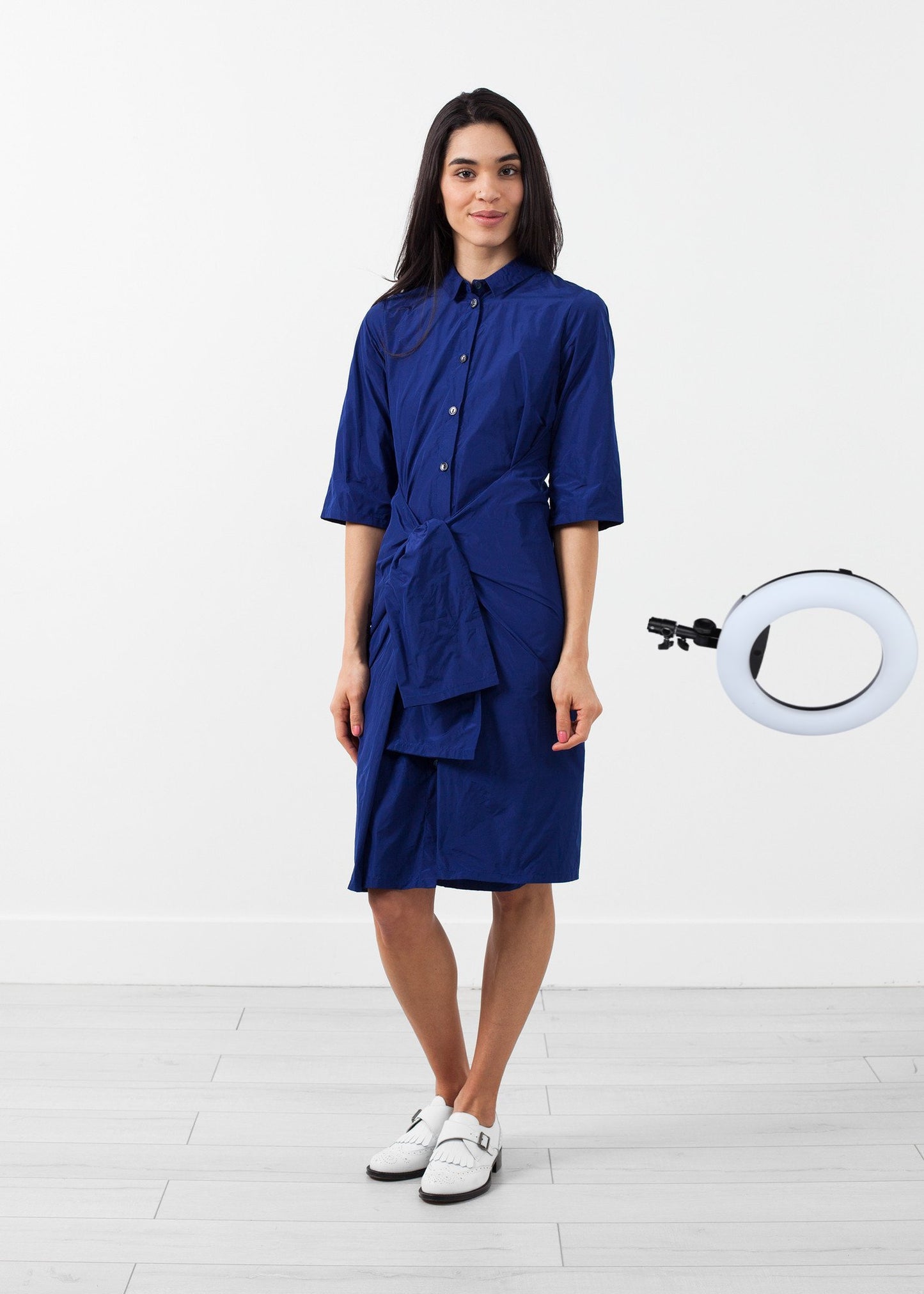 Tied Sleeve Dress