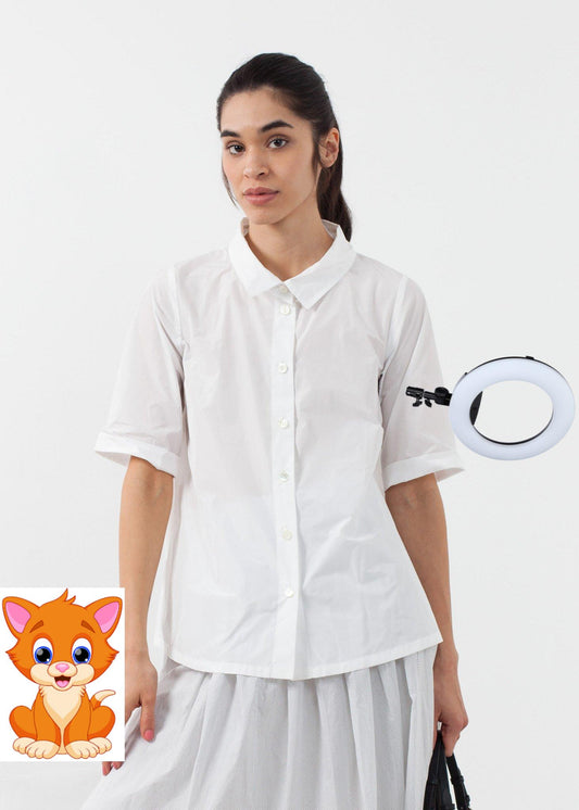 Short Sleeve Button Up