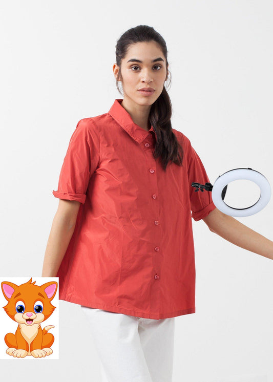 Short Sleeve Button Up