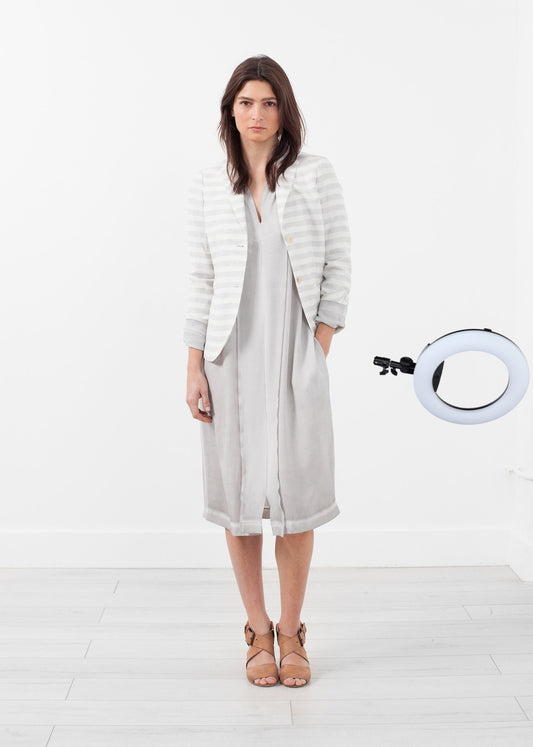 Lavanda Stripe Blazer