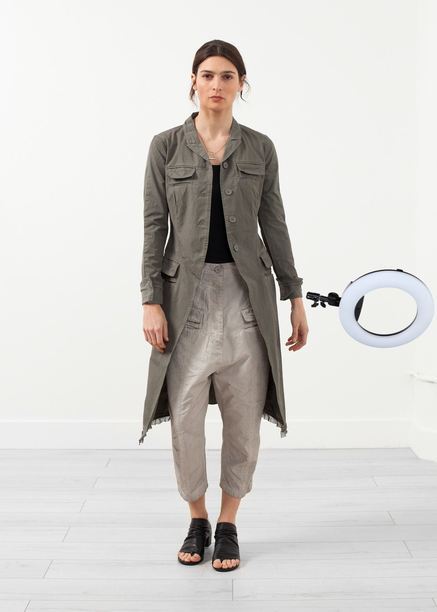 Long Military Jacket