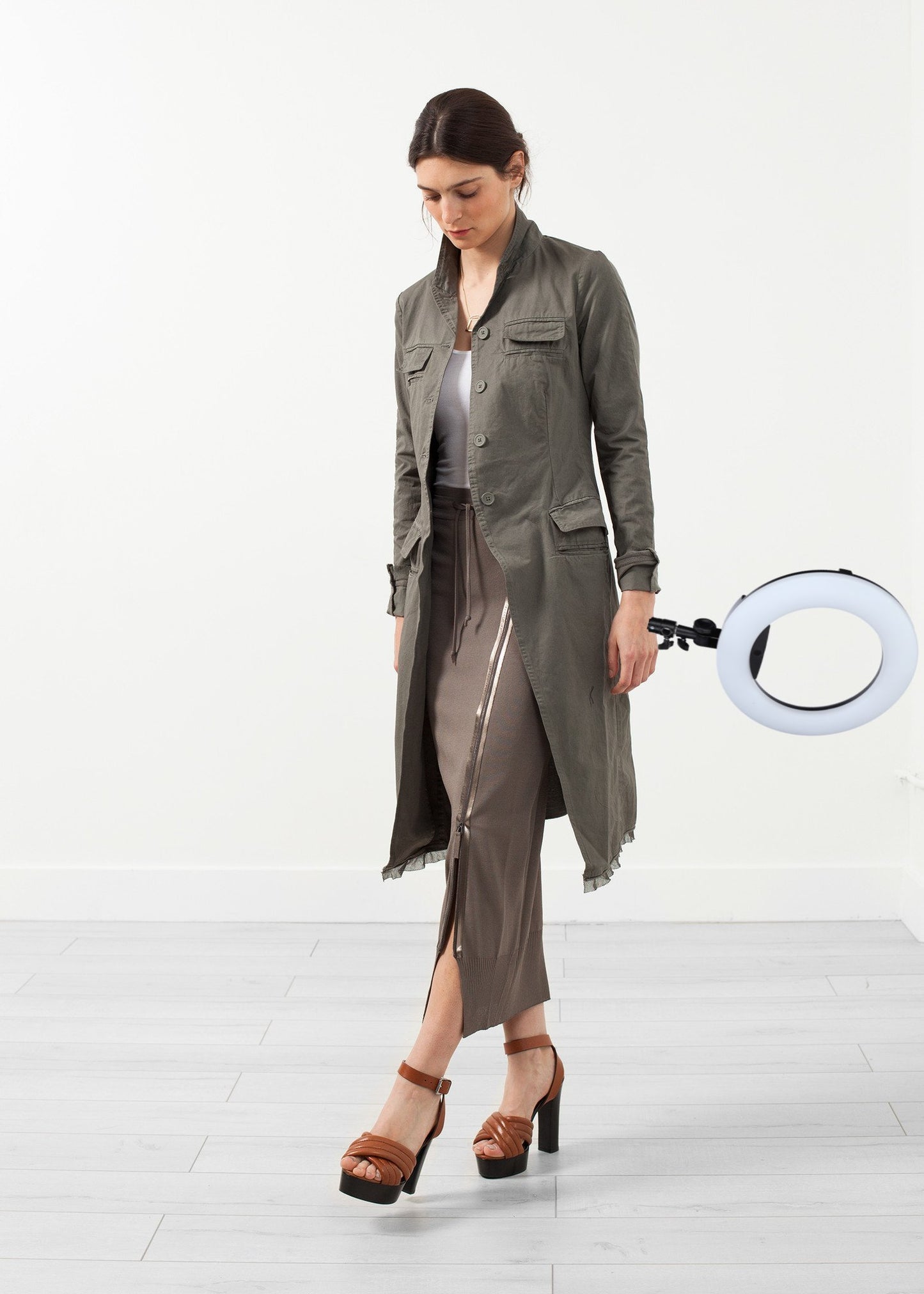 Long Military Jacket