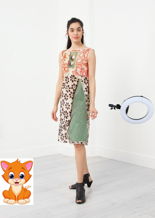 Floral Sleeveless Dress