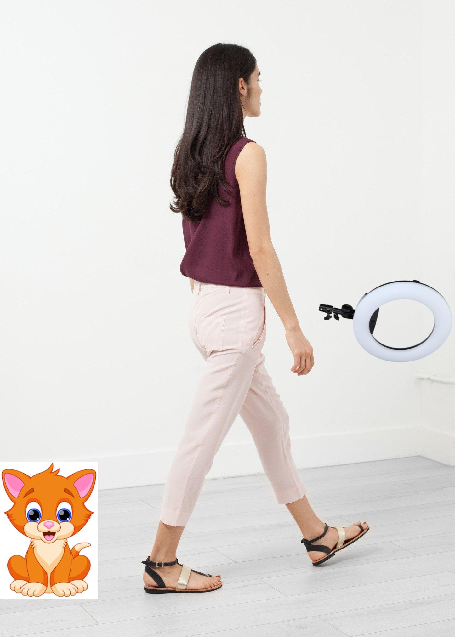 Silk Drop Crotch Pant