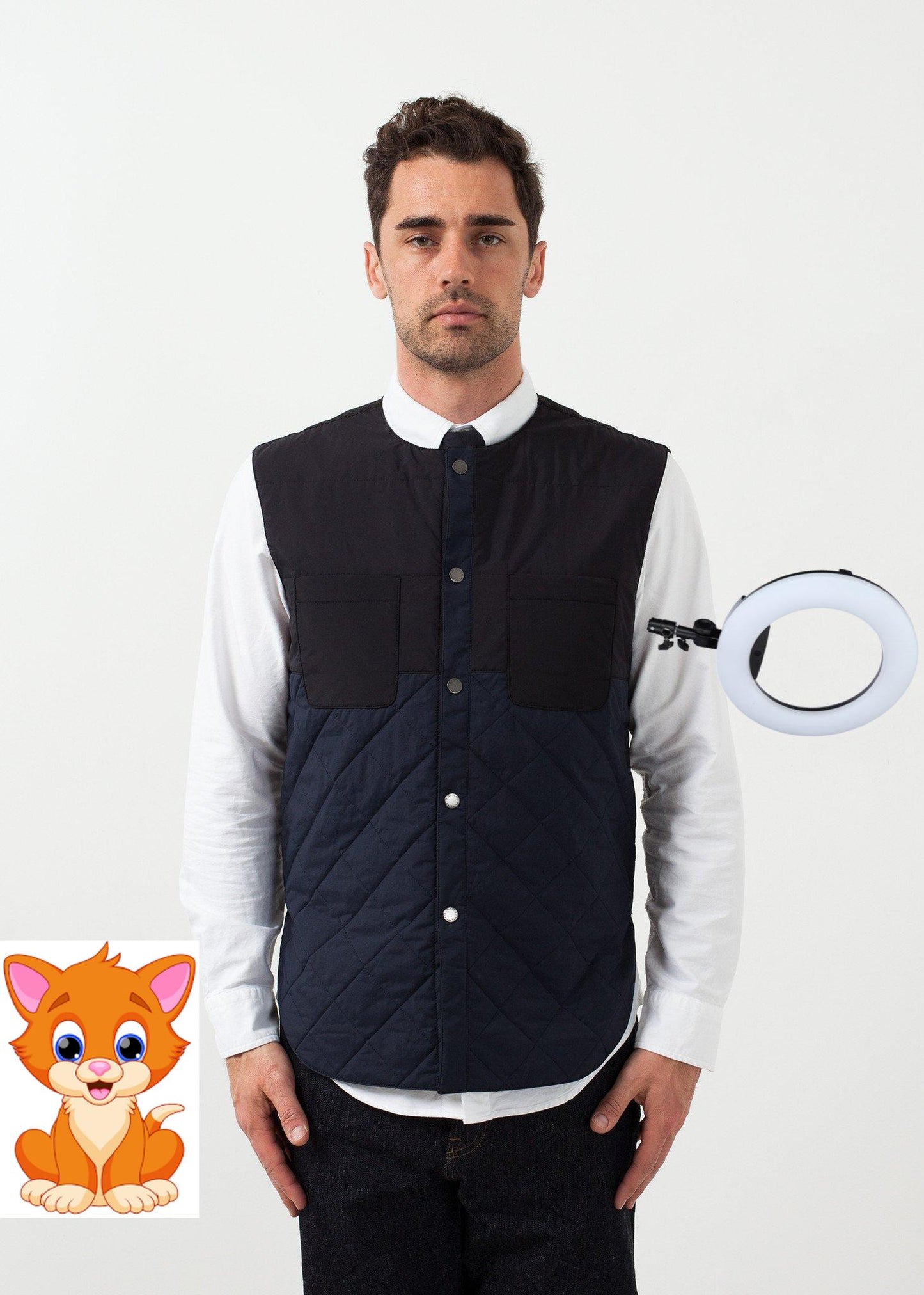 Reversible Quilted Vest