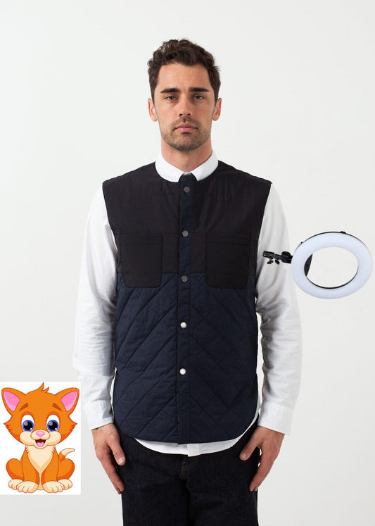 Reversible Quilted Vest