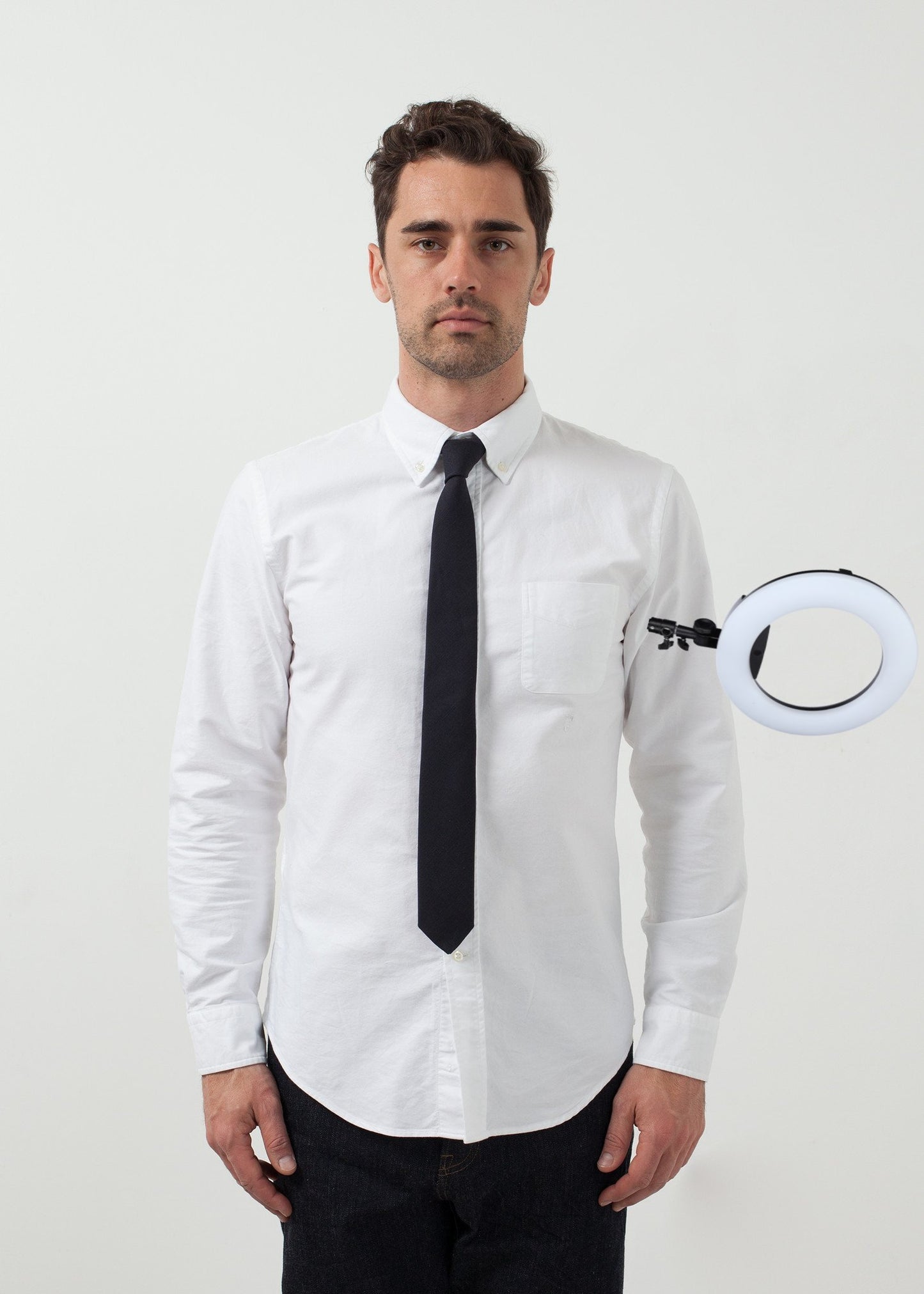 Basic Cotton Button Up