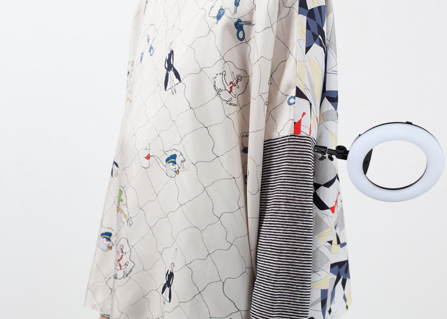 Long Sleeve Box Blouse