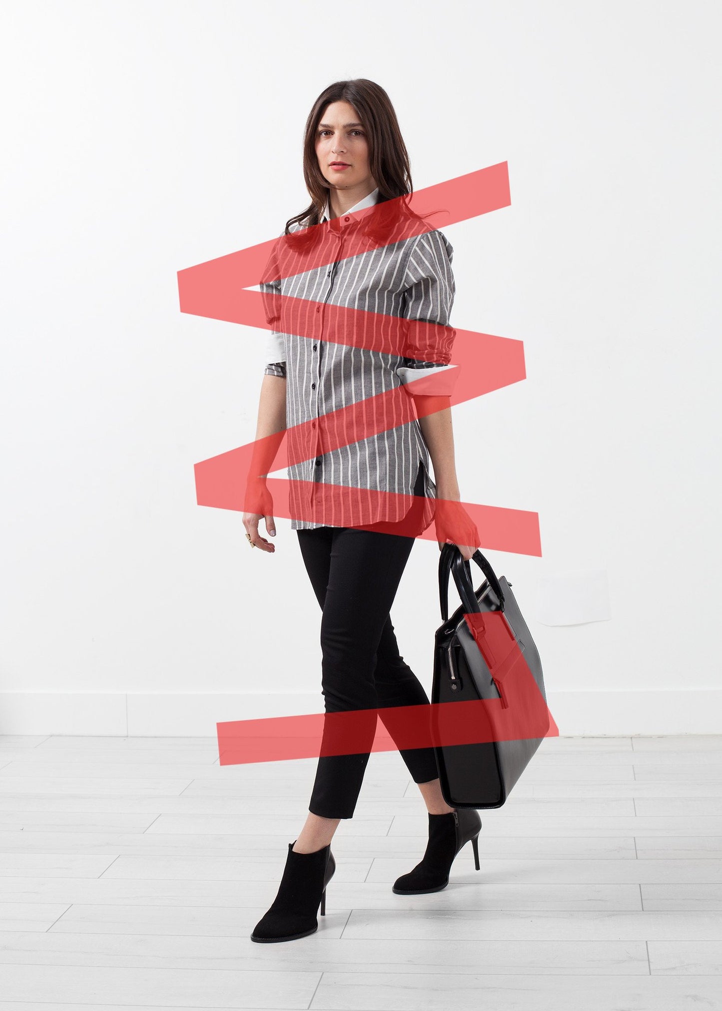 Striped Tuxedo Shirt