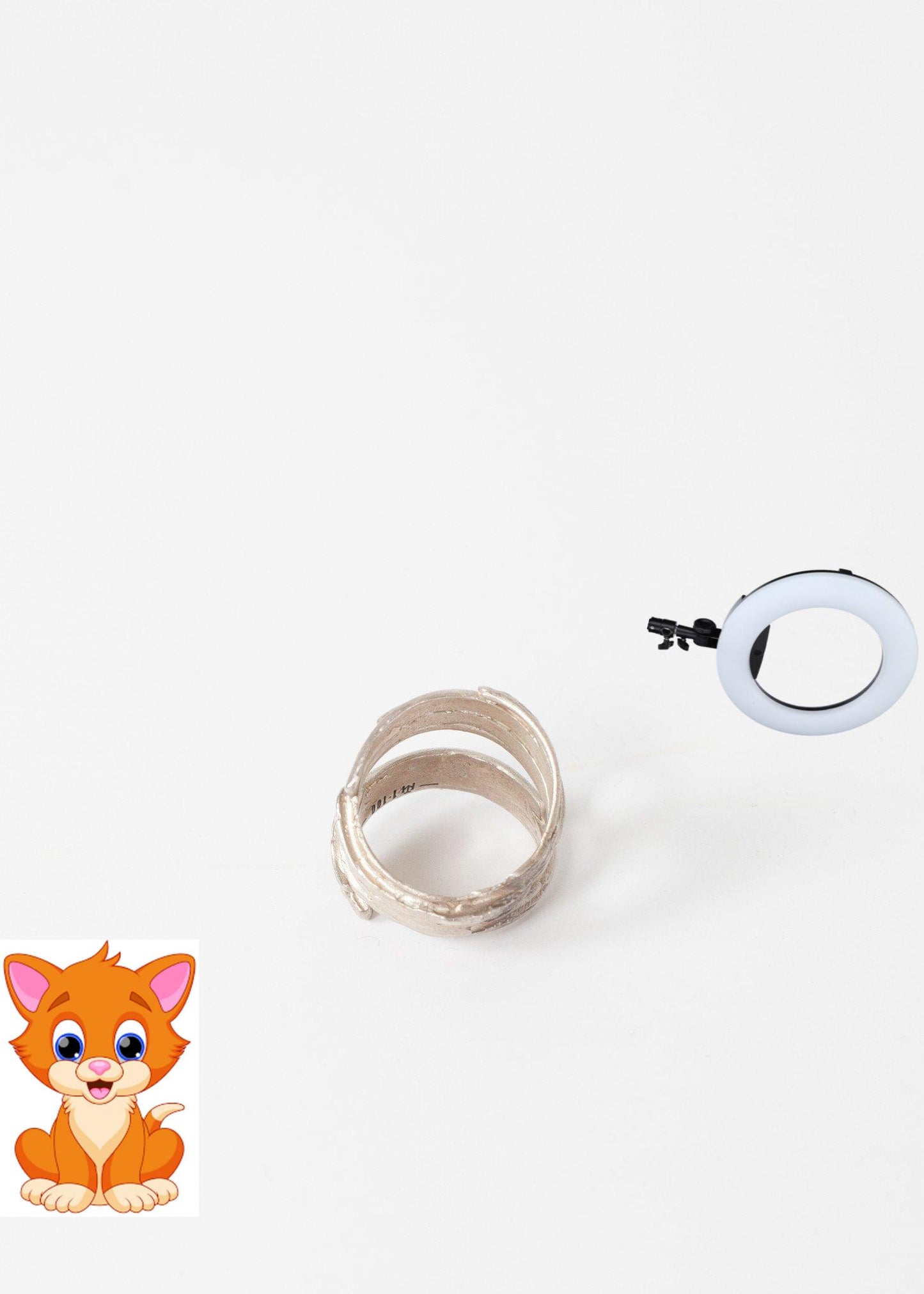 Silver Coil Ring in Sterling