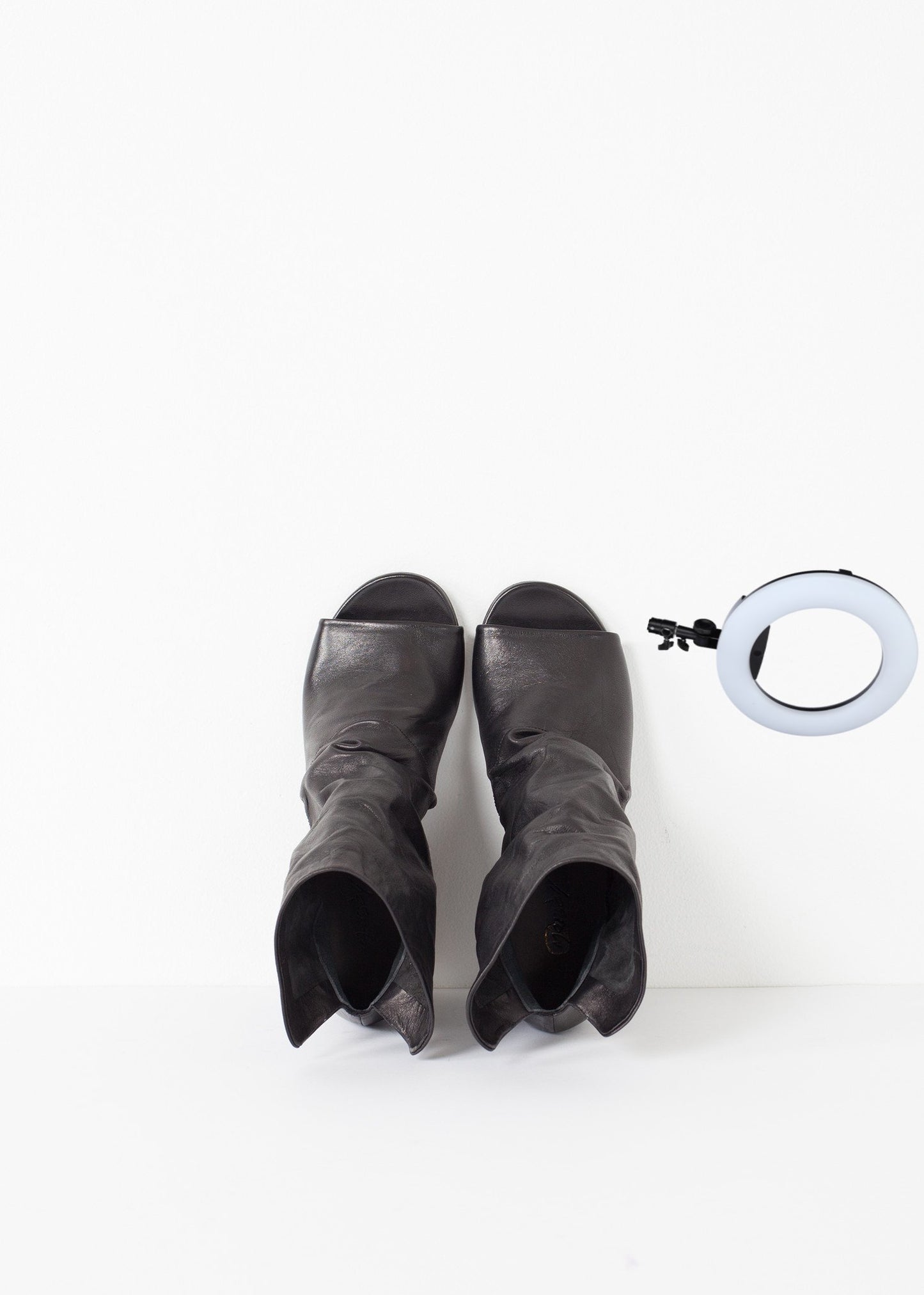 Block Wedge in Black