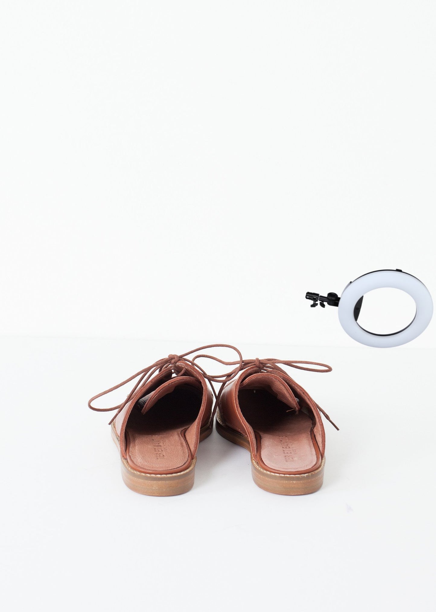 Backless Oxford in Brown