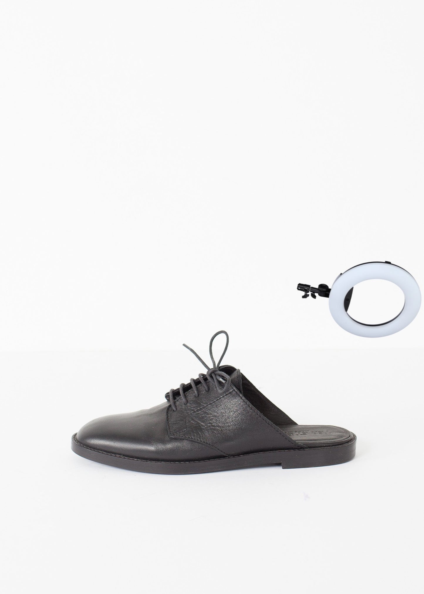 Backless Oxford in Black