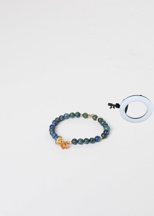 Azur Bracelet in Blue Azurite