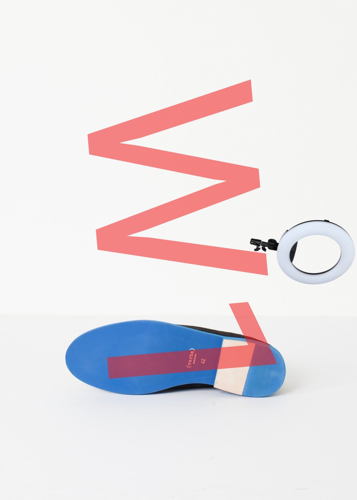 Suede Loafers - Black/Blue