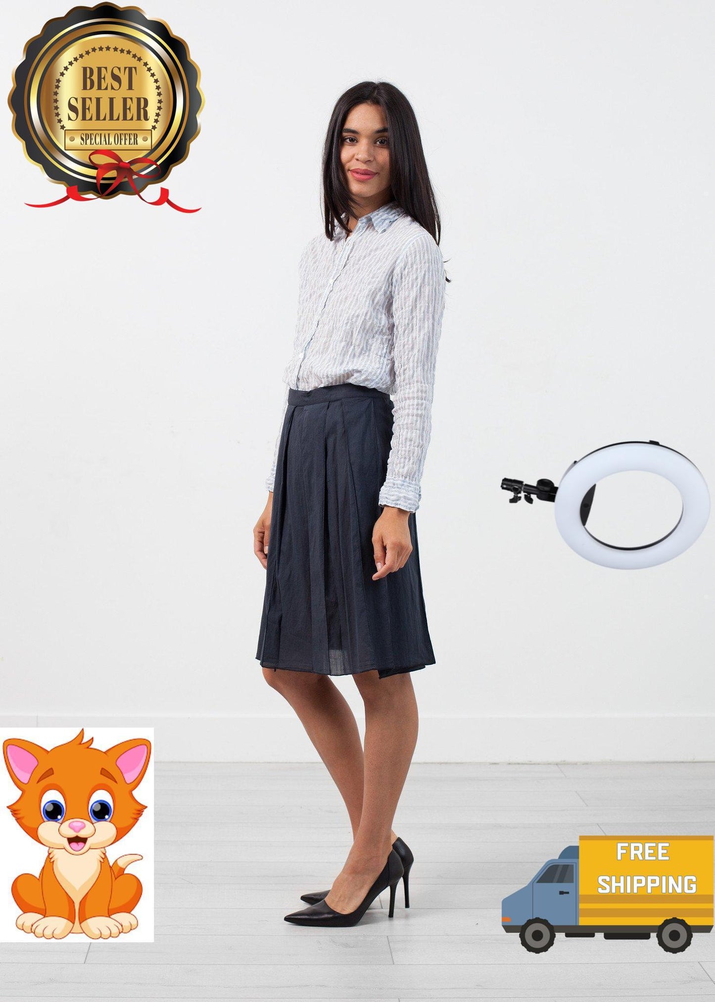 Half Wrap Skirt