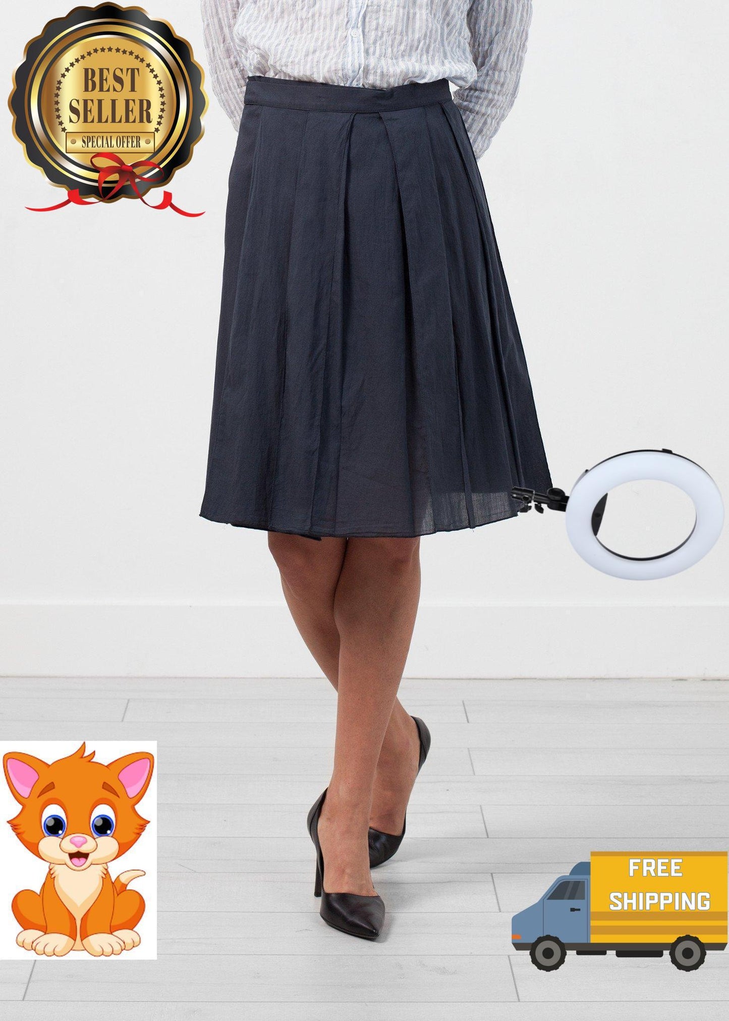 Half Wrap Skirt
