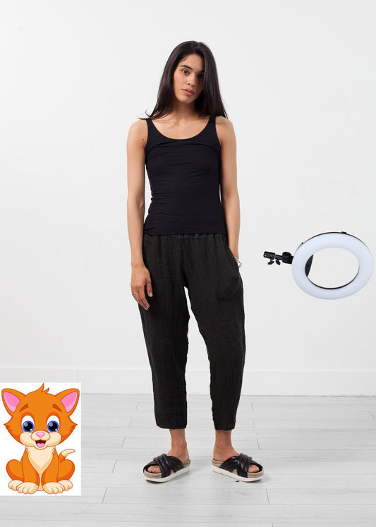 Feather Ribbed Tank