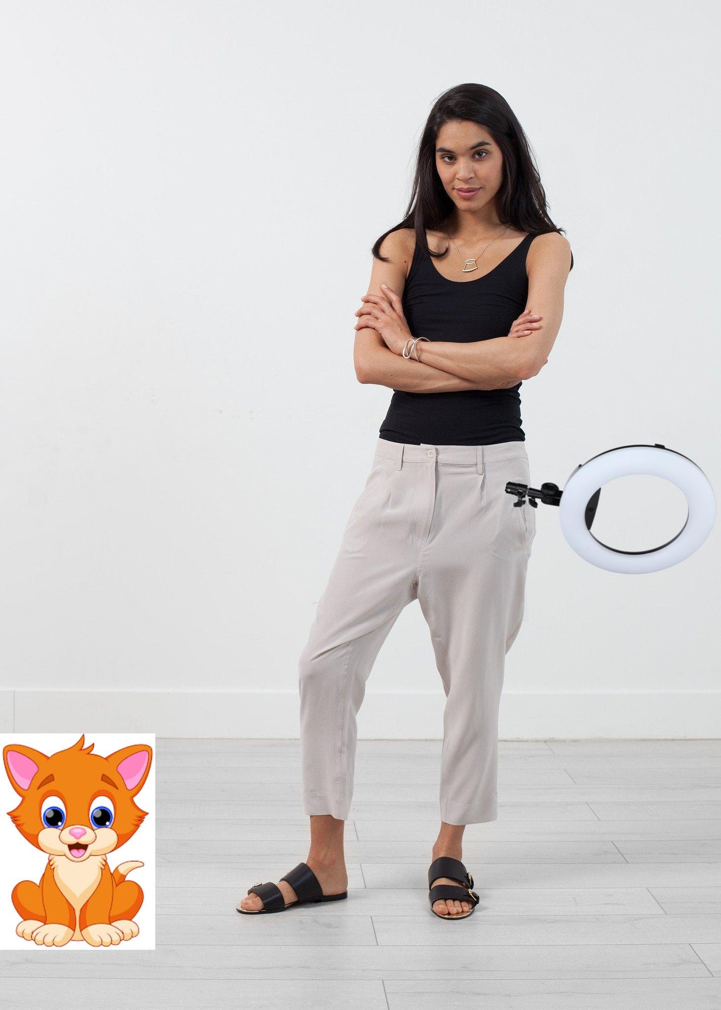 Silk Drop Crotch Pant