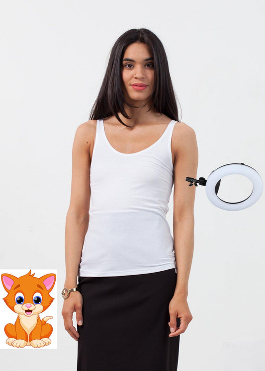 Feather Ribbed Tank