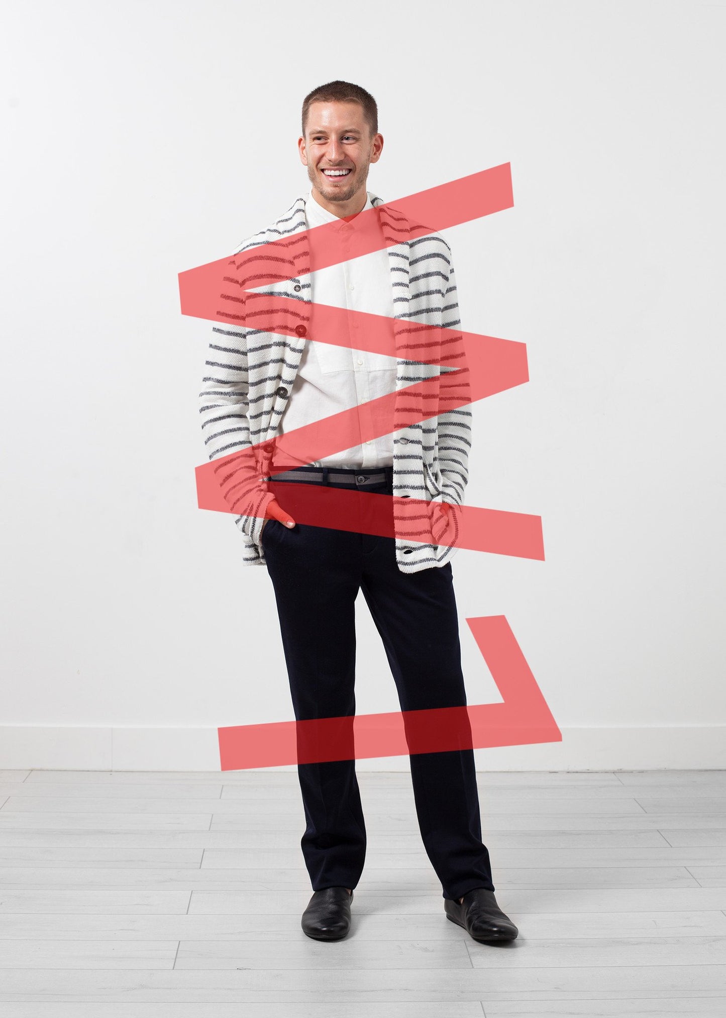 Unisex Shawl Cardigan