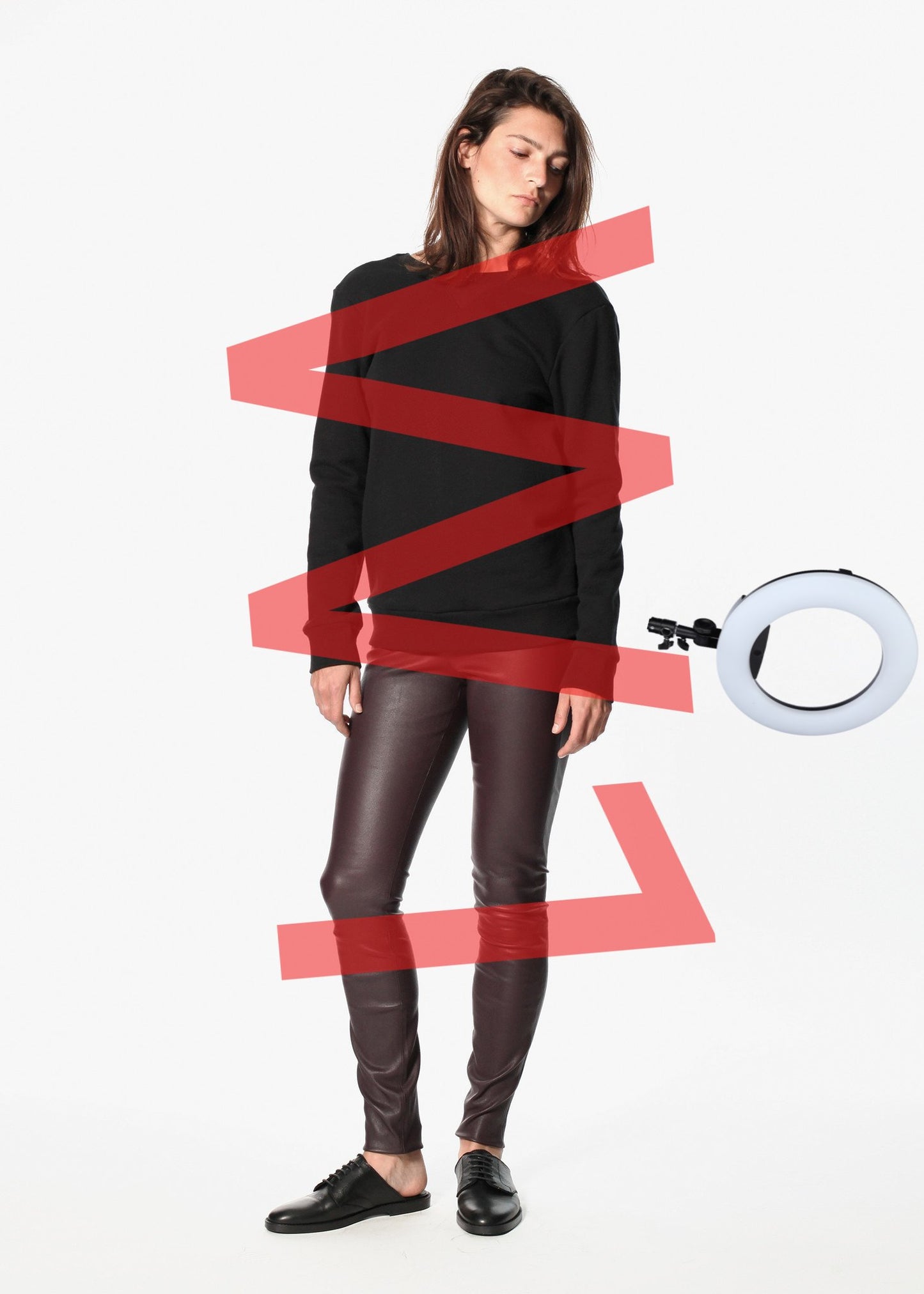 Symphonie Sweatshirt in Black