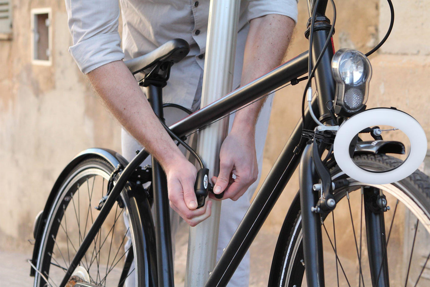 Interlock Integrated Bike Lock