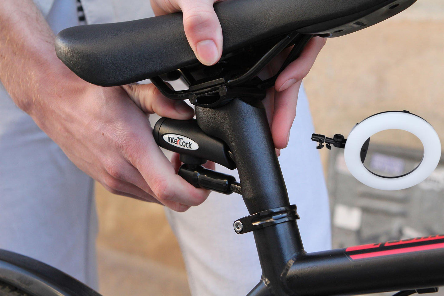Interlock Integrated Bike Lock