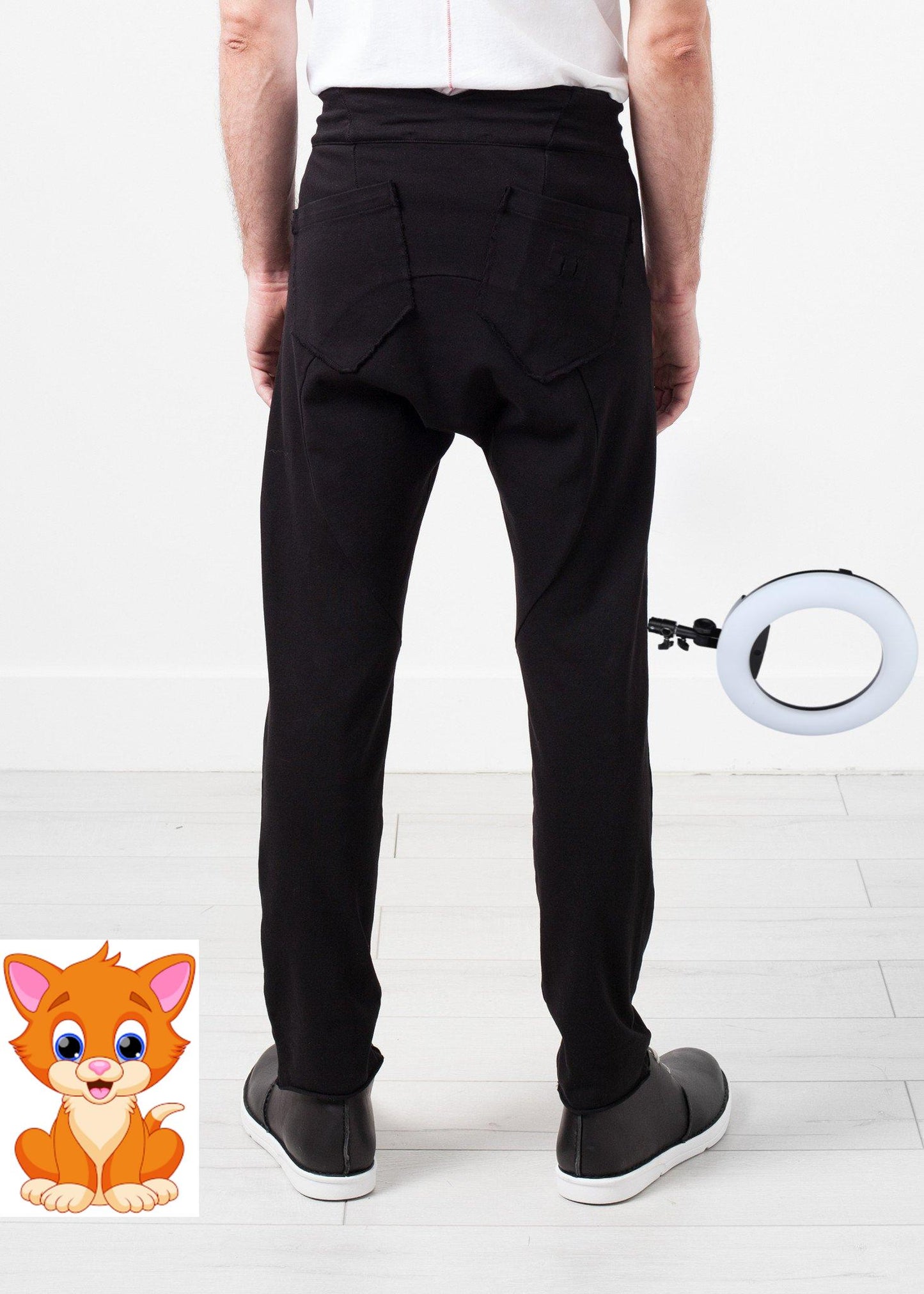 Ruven Drop Crotch Pant