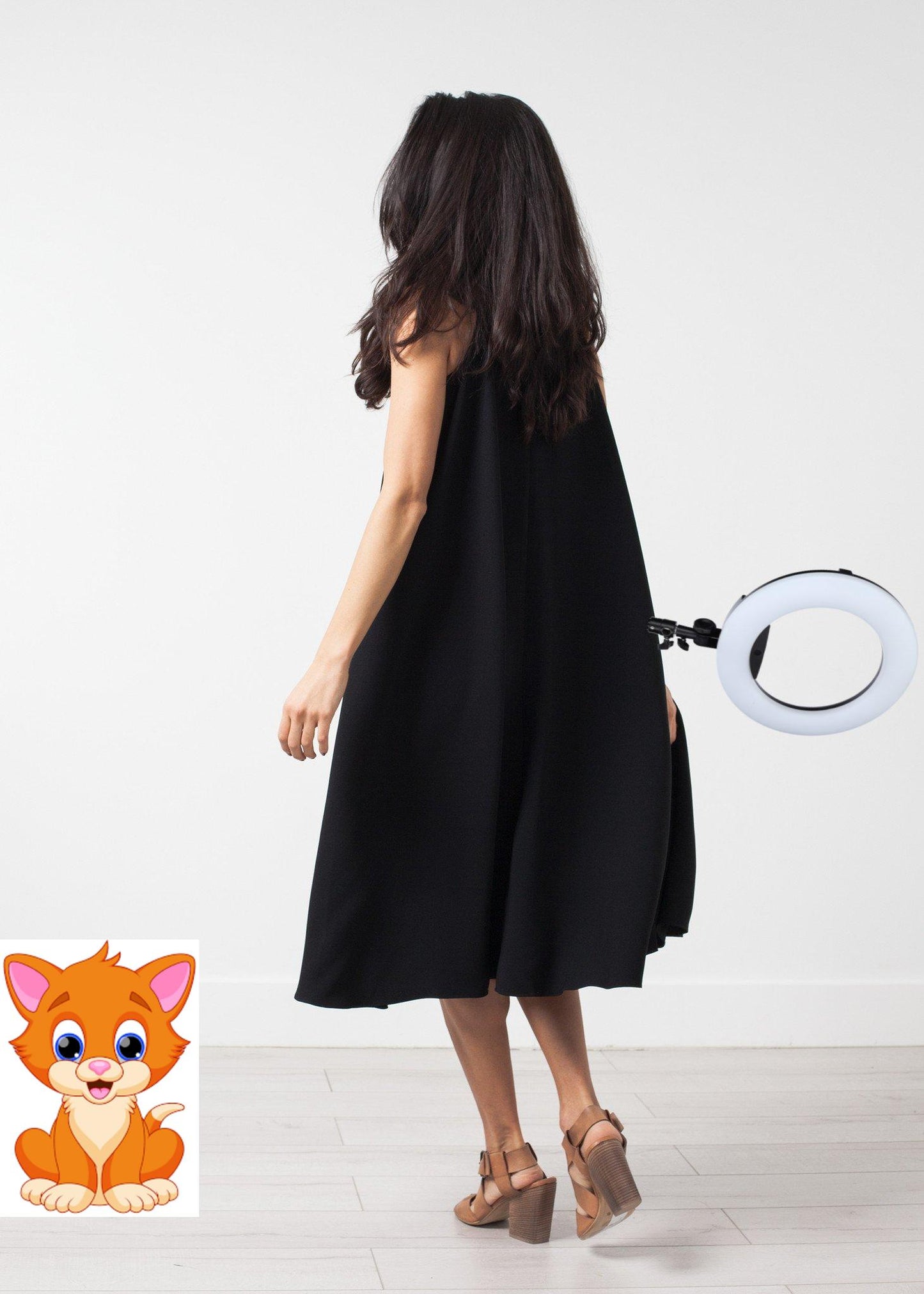 Sleeveless Flow Dress