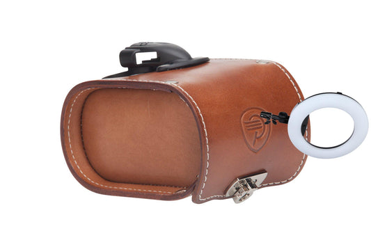 Pure City Leather Saddle Bag