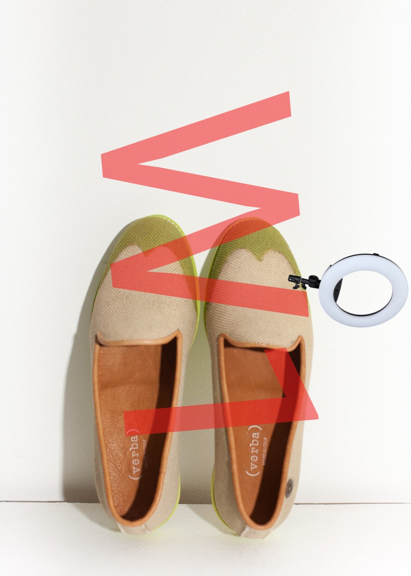 Wingtip Loafer in Lime