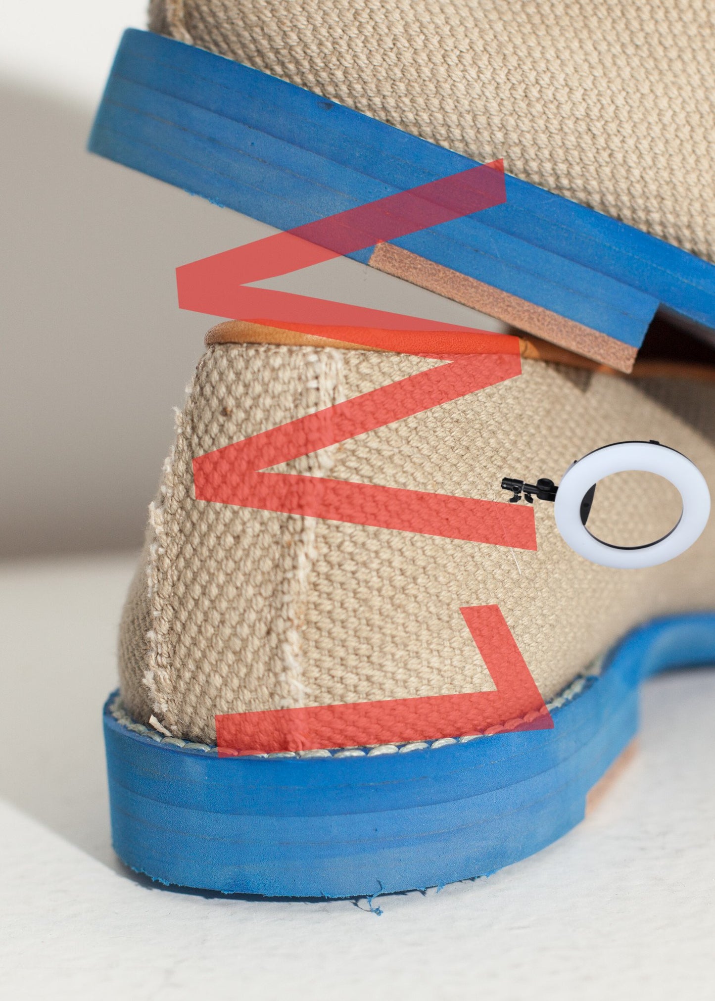 Wingtip Loafer in Blue