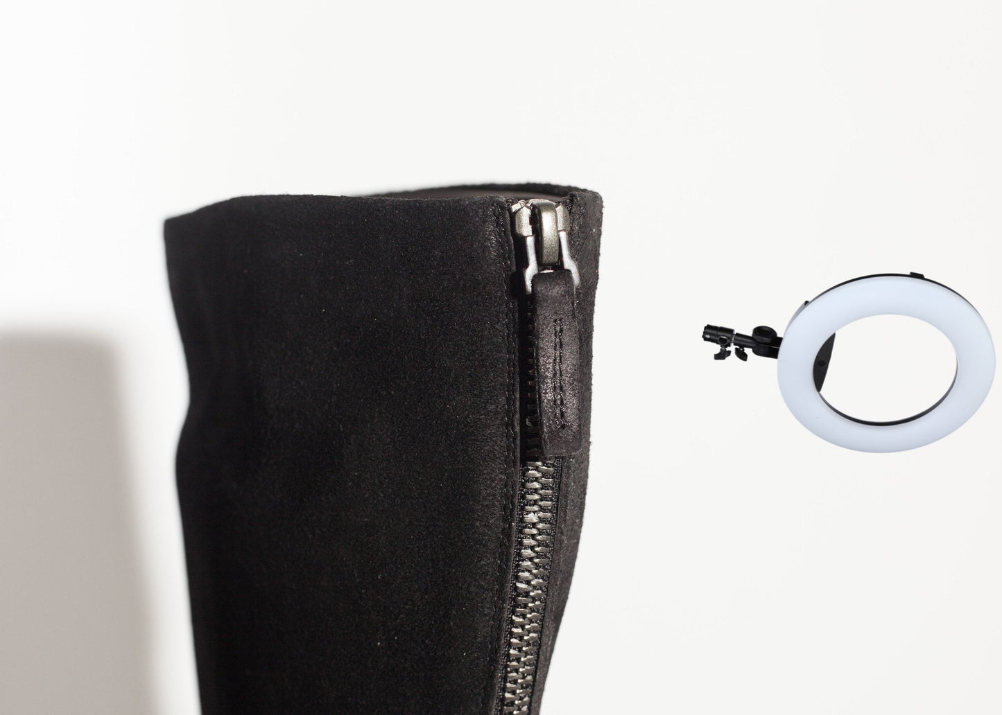 Knee-High Boot in Black