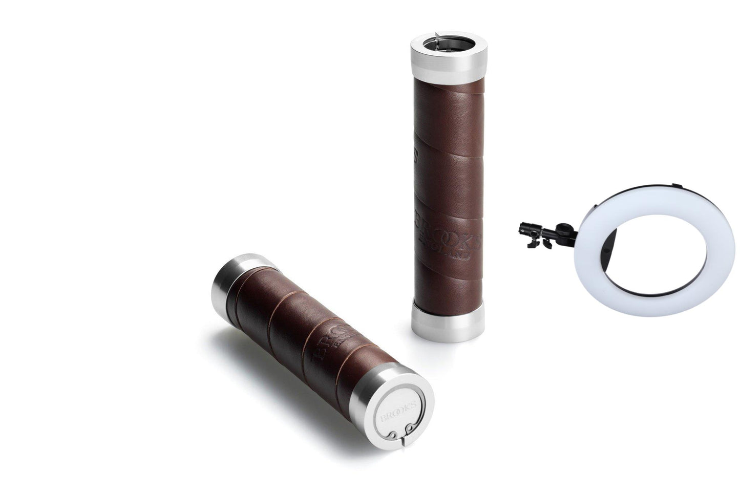 Brooks Slender Leather Grips