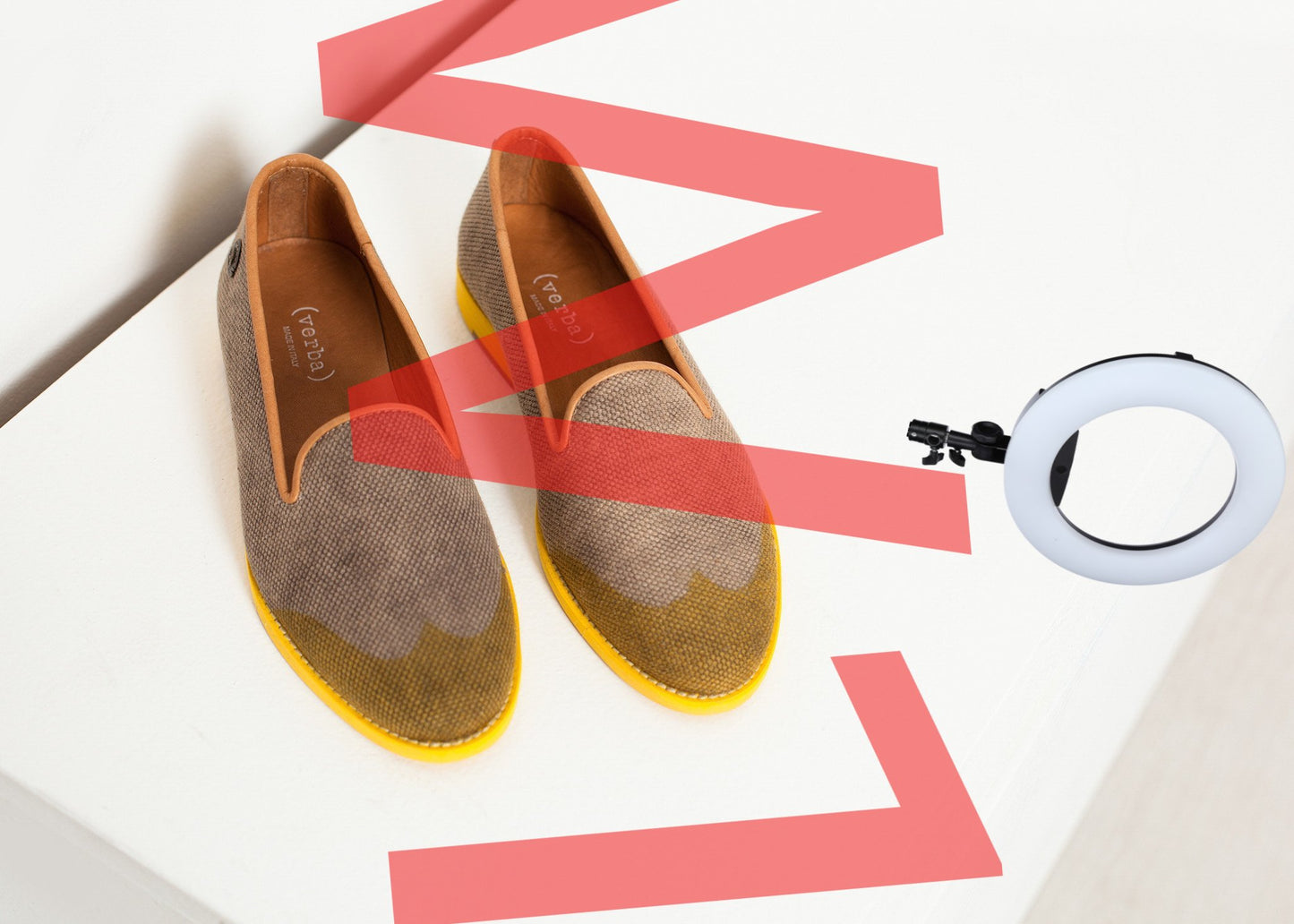 Wingtip Loafer in Yellow