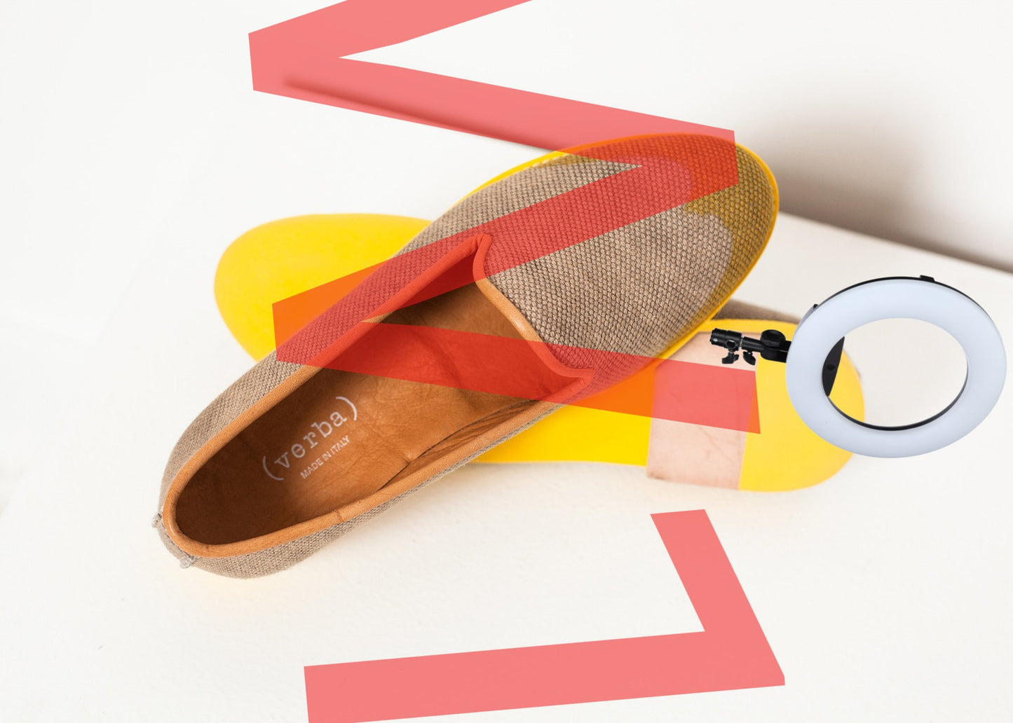 Wingtip Loafer in Yellow