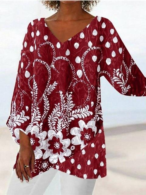 Fashion shirt new long-sleeved shirt loose large size shirt women