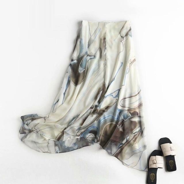 Tangada 2020 autumn women elegant panting print shirts long sleeve elegant office ladies work wear blouses 4C28