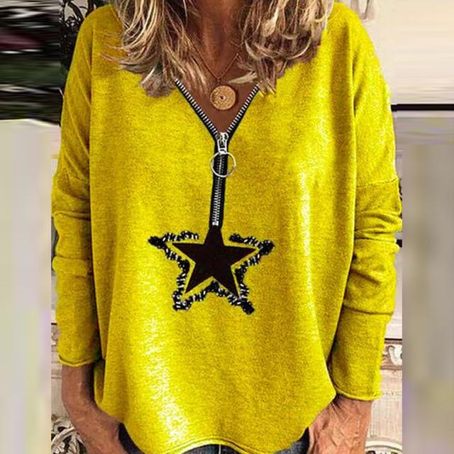 Women Casual Christmas Wine Glass Printed Blouses Autumn Loose V Neck Pullover Top Streetwear Long Sleeve Female Shirt Blusa 5XL